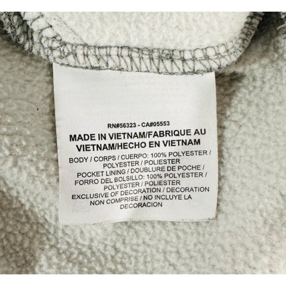 Nike Dri-Fit Gray & Black Pullover Hoodie Sweatshirt L - Picture 5 of 8